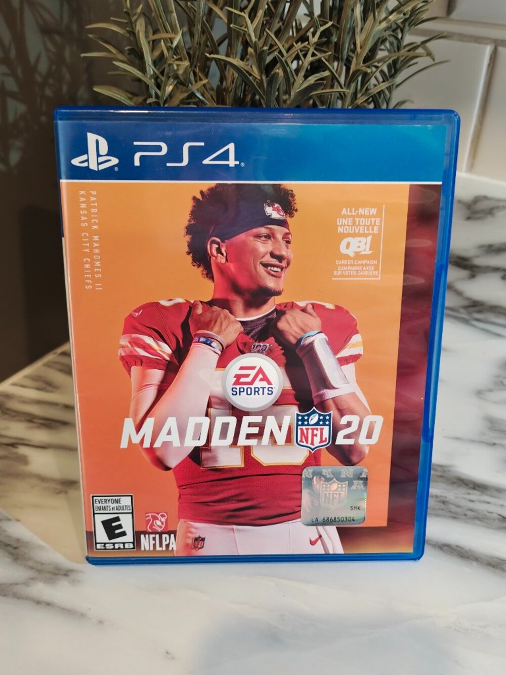 Madden NFL 20 PS4 Patrick Mahomes Kansas City Chiefs Football Game